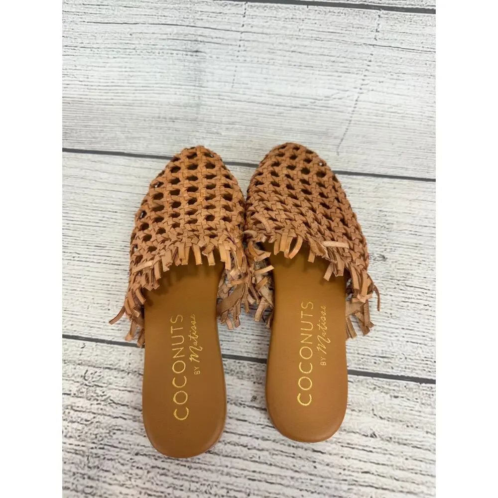 Coconuts By Matisse Women's Safari Leather Sandals Size 6